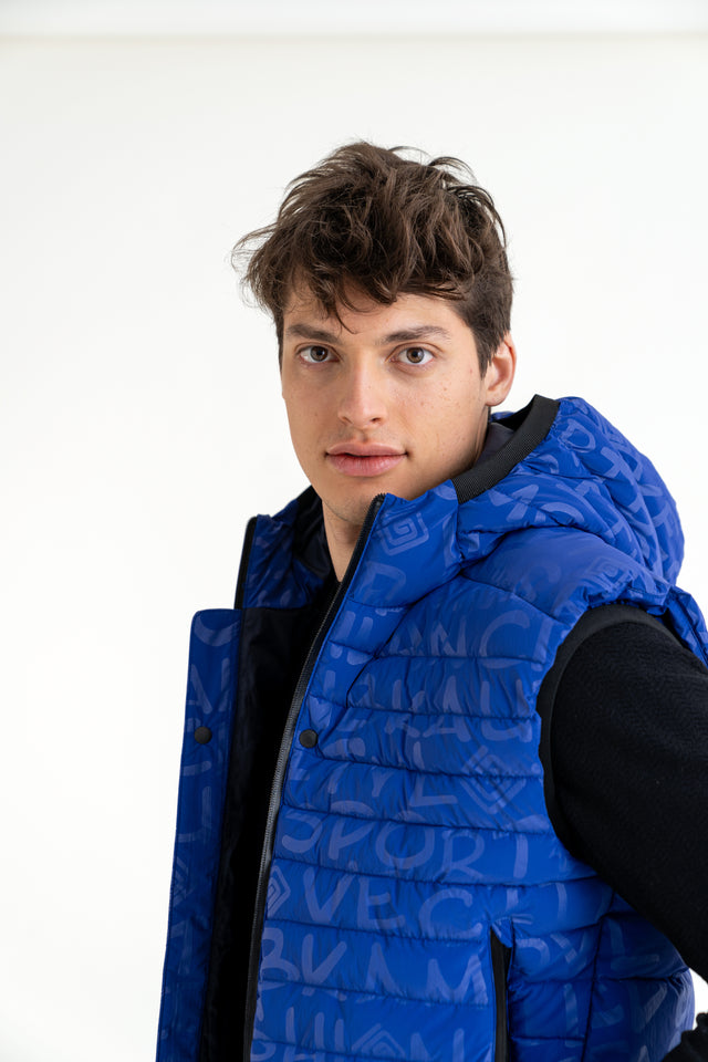 Holiday Print Vest