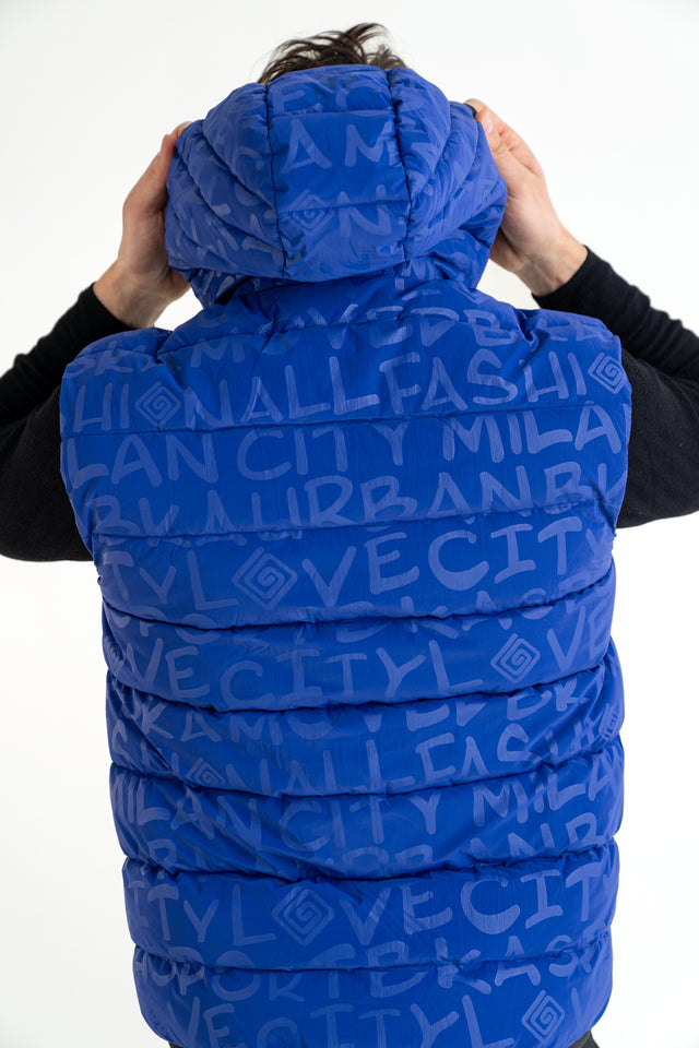 Holiday Print Vest