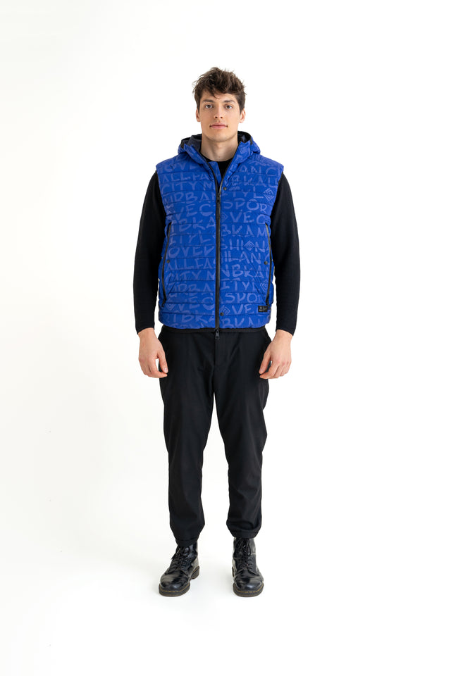 Holiday Print Vest