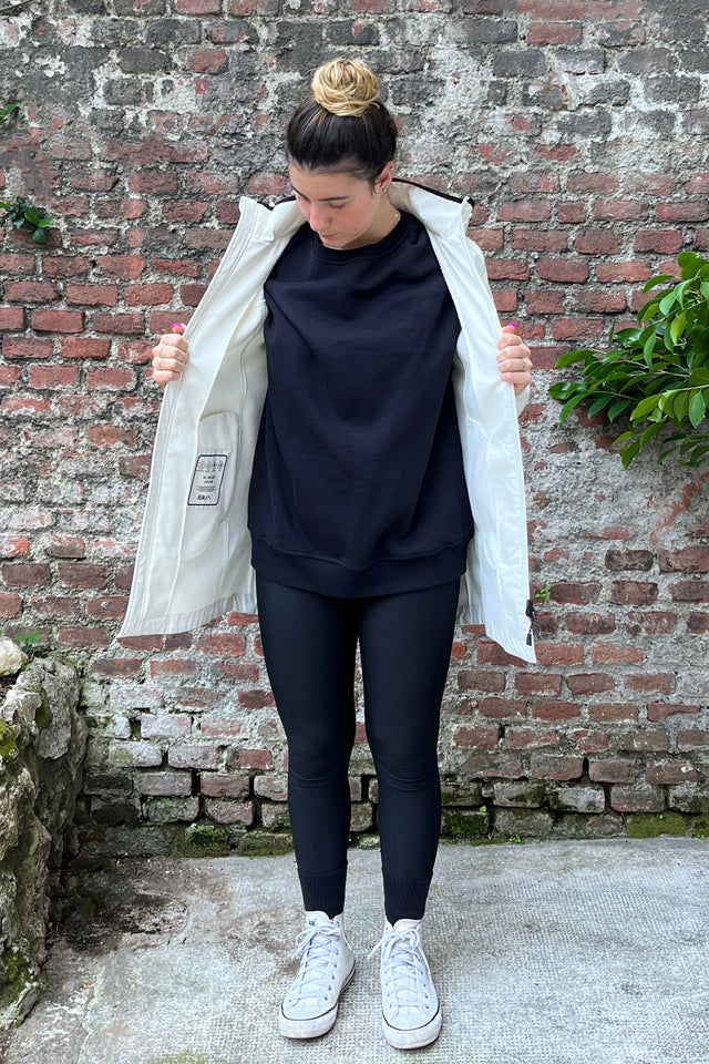 Giacca Donna bianca Softshell Long