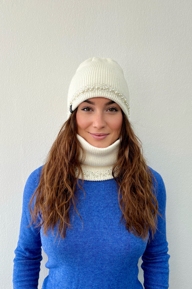 Gwynet Natural Beanie