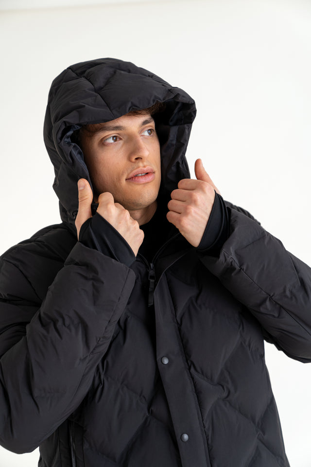 Giacca Uomo Long Trapuntata Laser